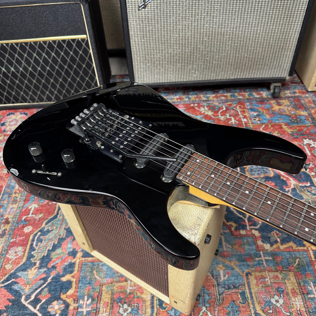Fernandes FR55T HSS Super Strat w/FRT Floyd Rose Licensed Tremolo