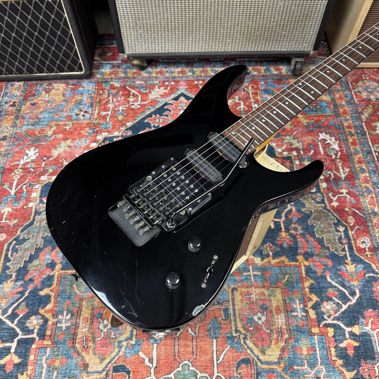 Fernandes FR55T HSS Super Strat w/FRT Floyd Rose Licensed Tremolo