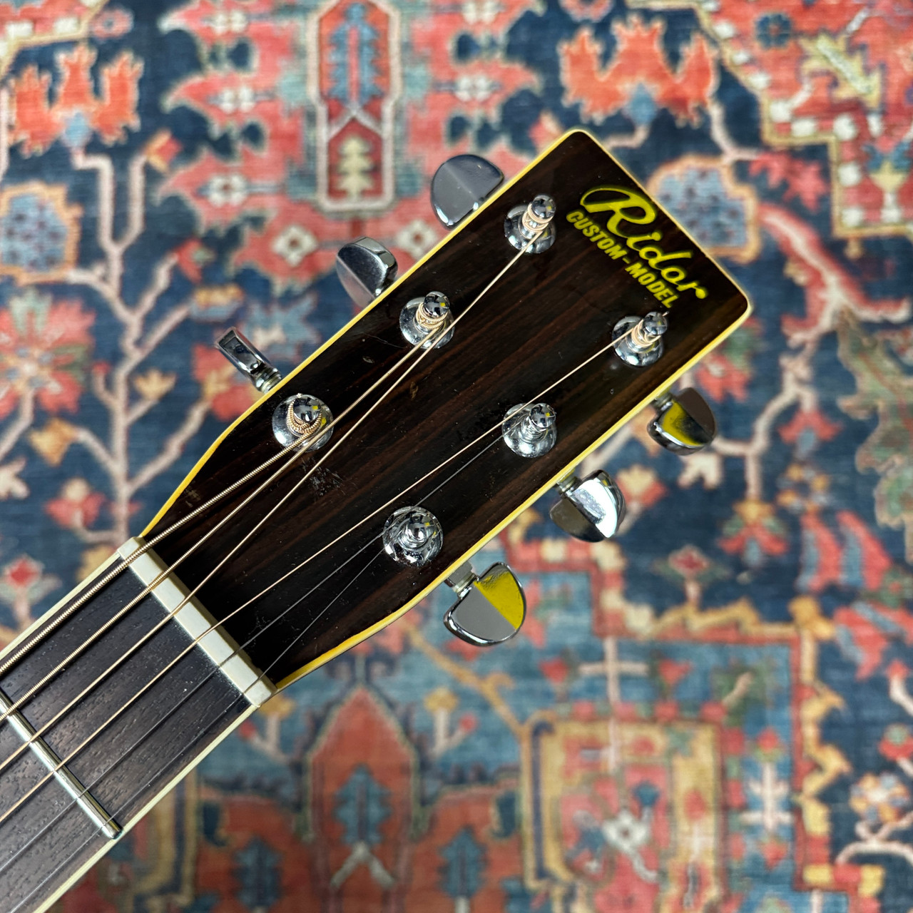 1976 Rider R-300 Dreadnaught Solid Top by Hayashi