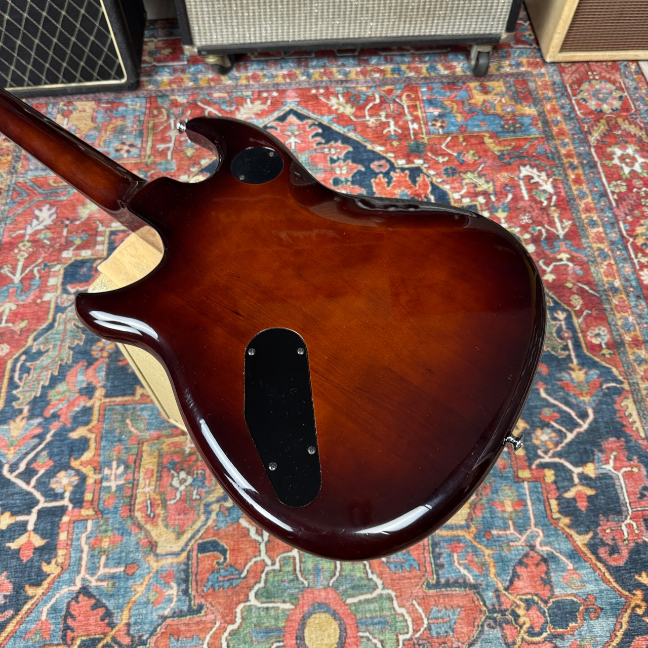 Yamaha Super Flighter Model SF5000 1981 Set Neck - Violin Burst