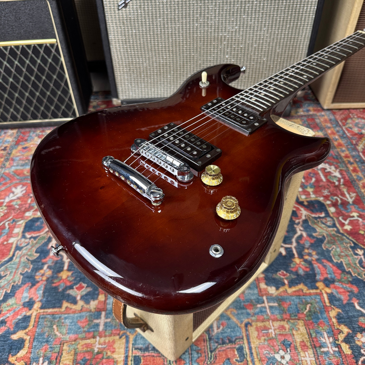 ギター YAMAHA SF5000 Yamaha Super Flighter Model SF5000 1981 Set Neck - Violin Burst