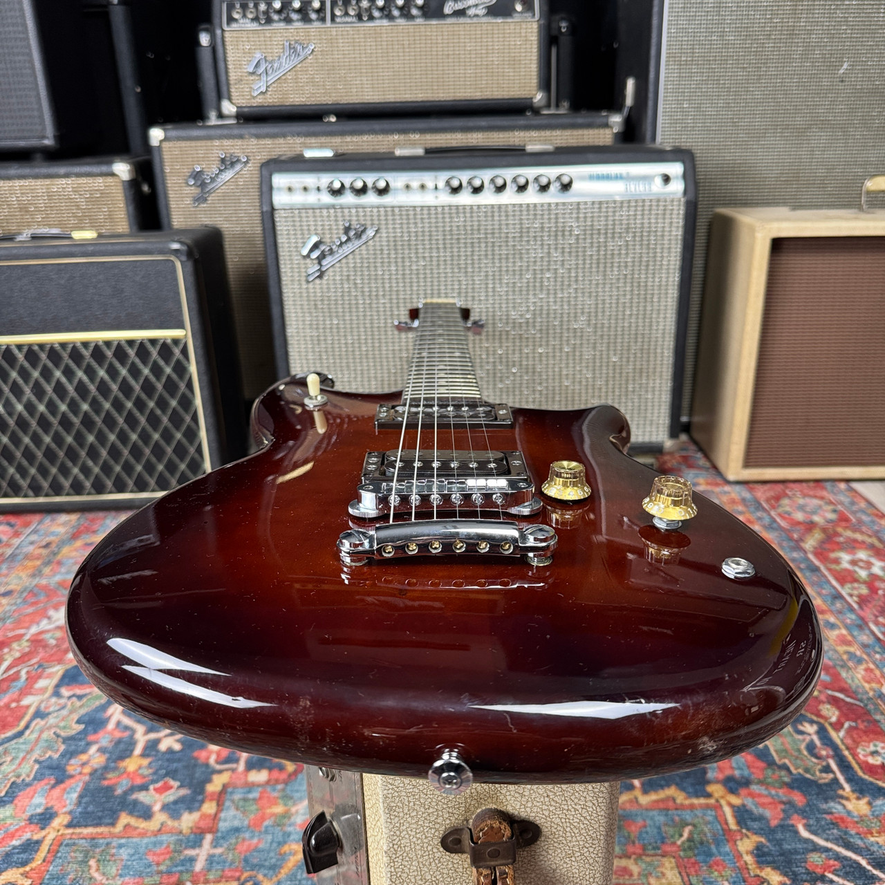 Yamaha Super Flighter Model SF5000 1981 Set Neck - Violin Burst