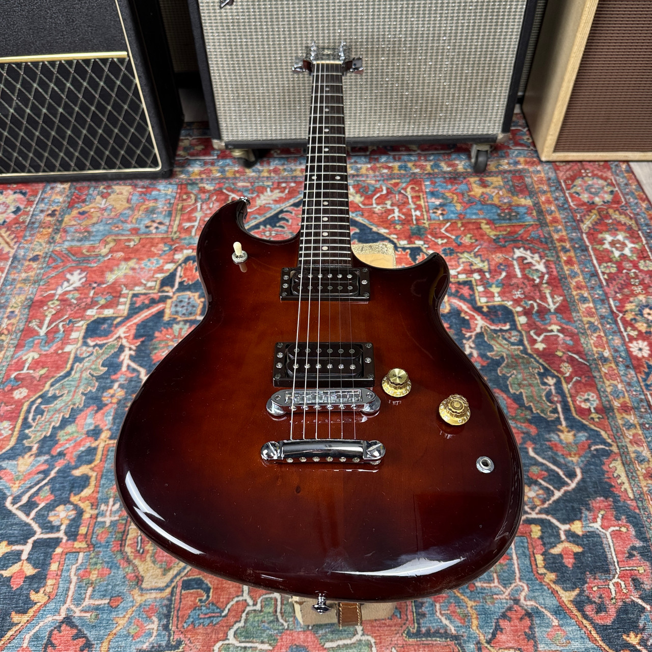 Yamaha Super Flighter Model SF5000 1981 Set Neck - Violin Burst