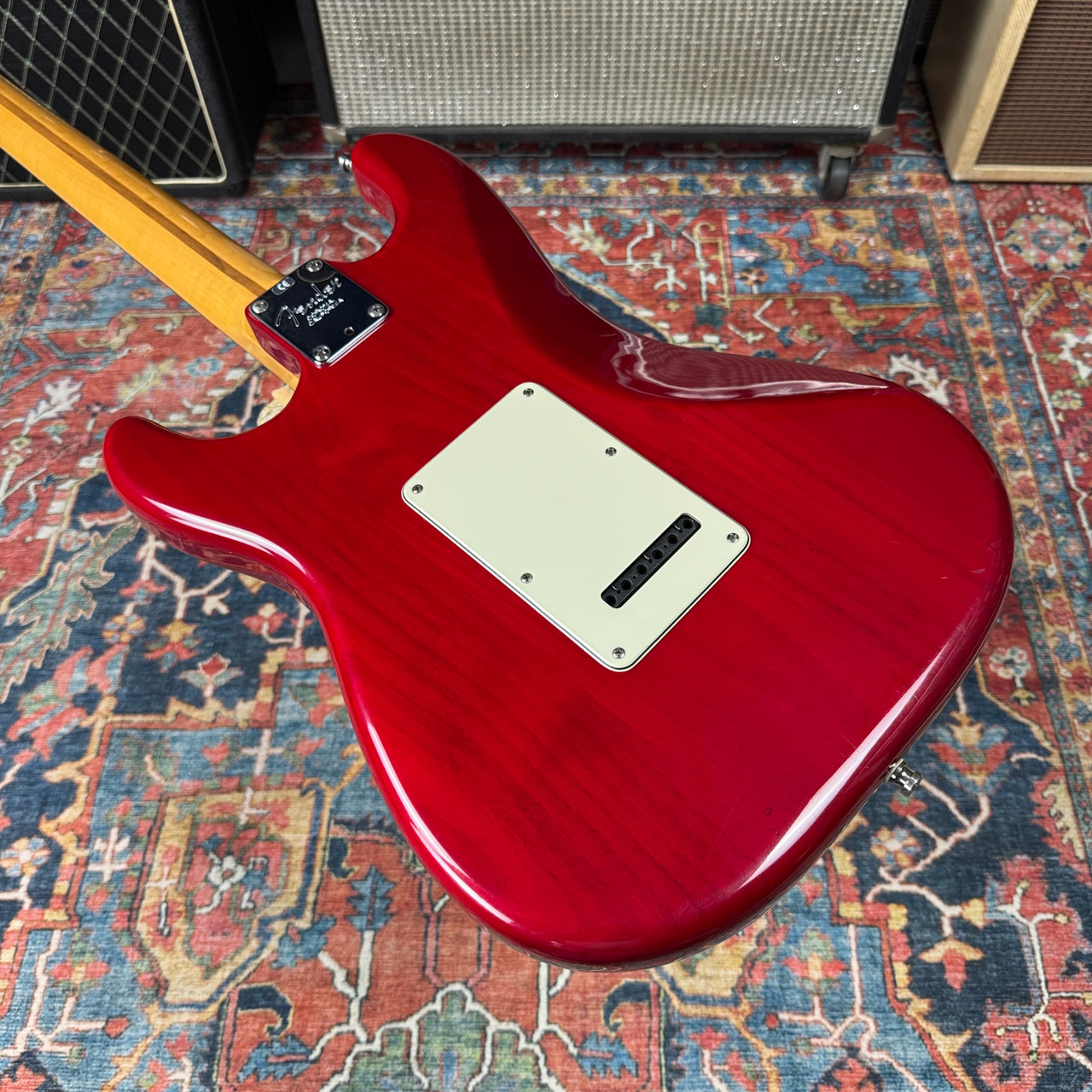 1998 Fender American Deluxe HSS Stratocaster w/Roller Nut & HSC