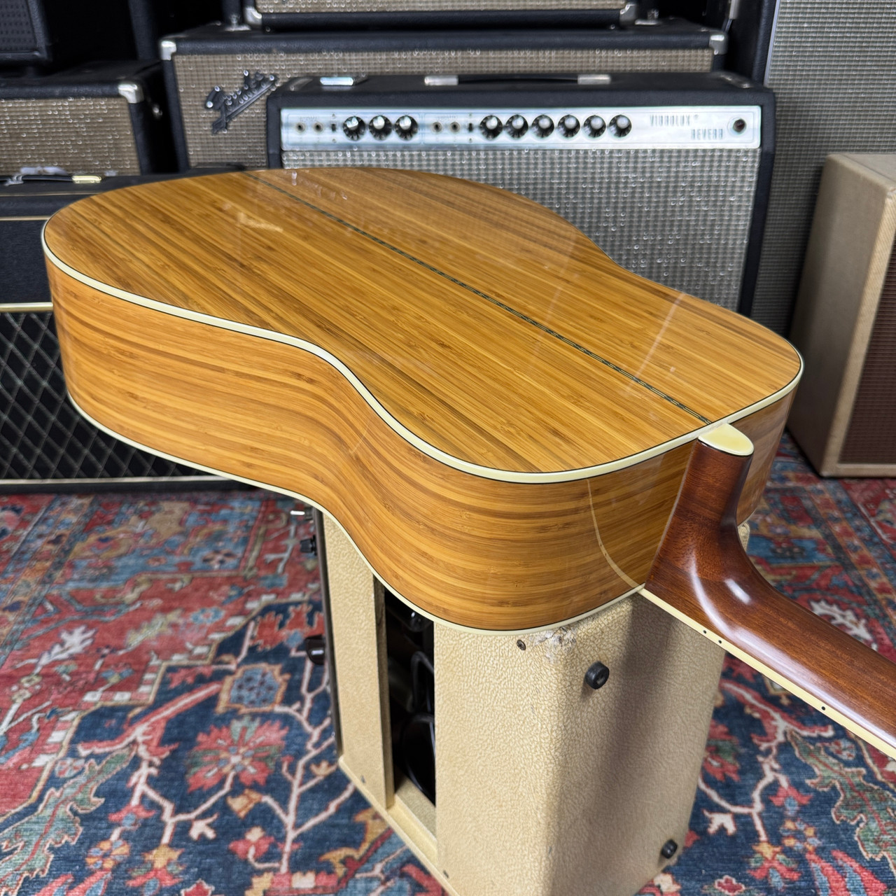 Yamaha FG B1N Bamboo Dreadnaught Acoustic - 1990
