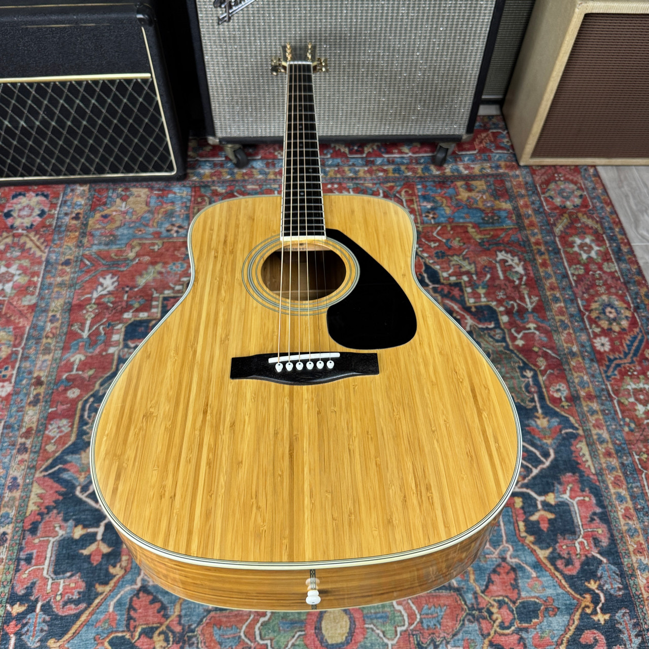 Yamaha FG B1N Bamboo Dreadnaught Acoustic - 1990