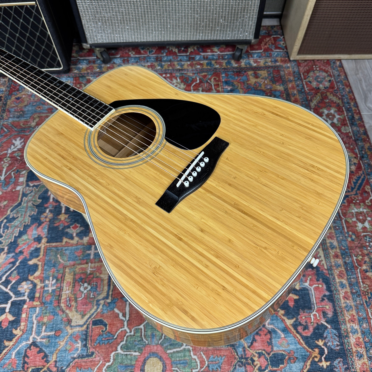 Yamaha FG B1N Bamboo Dreadnaught Acoustic - 1990