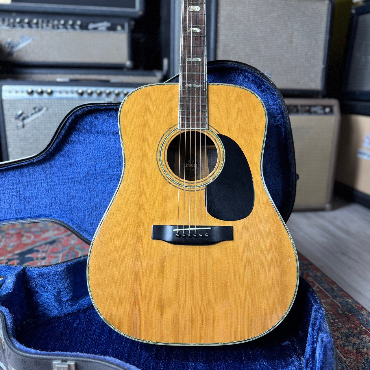 TF Morris W-60 X-Braced Martin Style Dreadnought Rosewood Solid