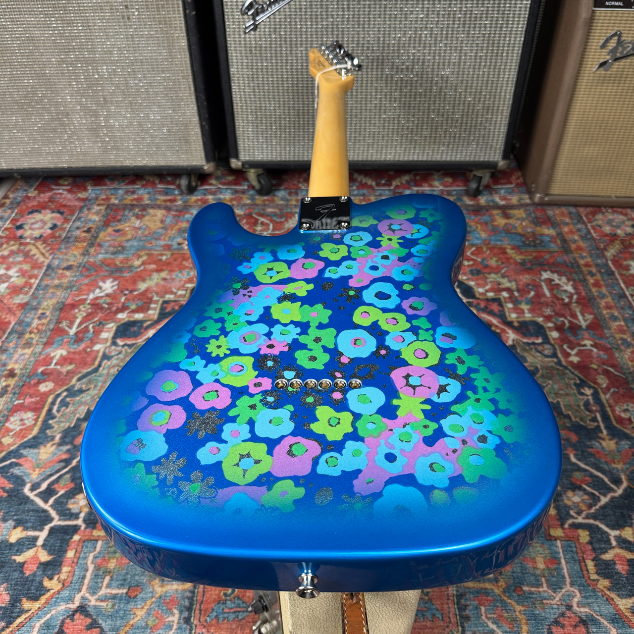 2025 Fender LTD Telecaster Blue Flower JP-24 - Excellent