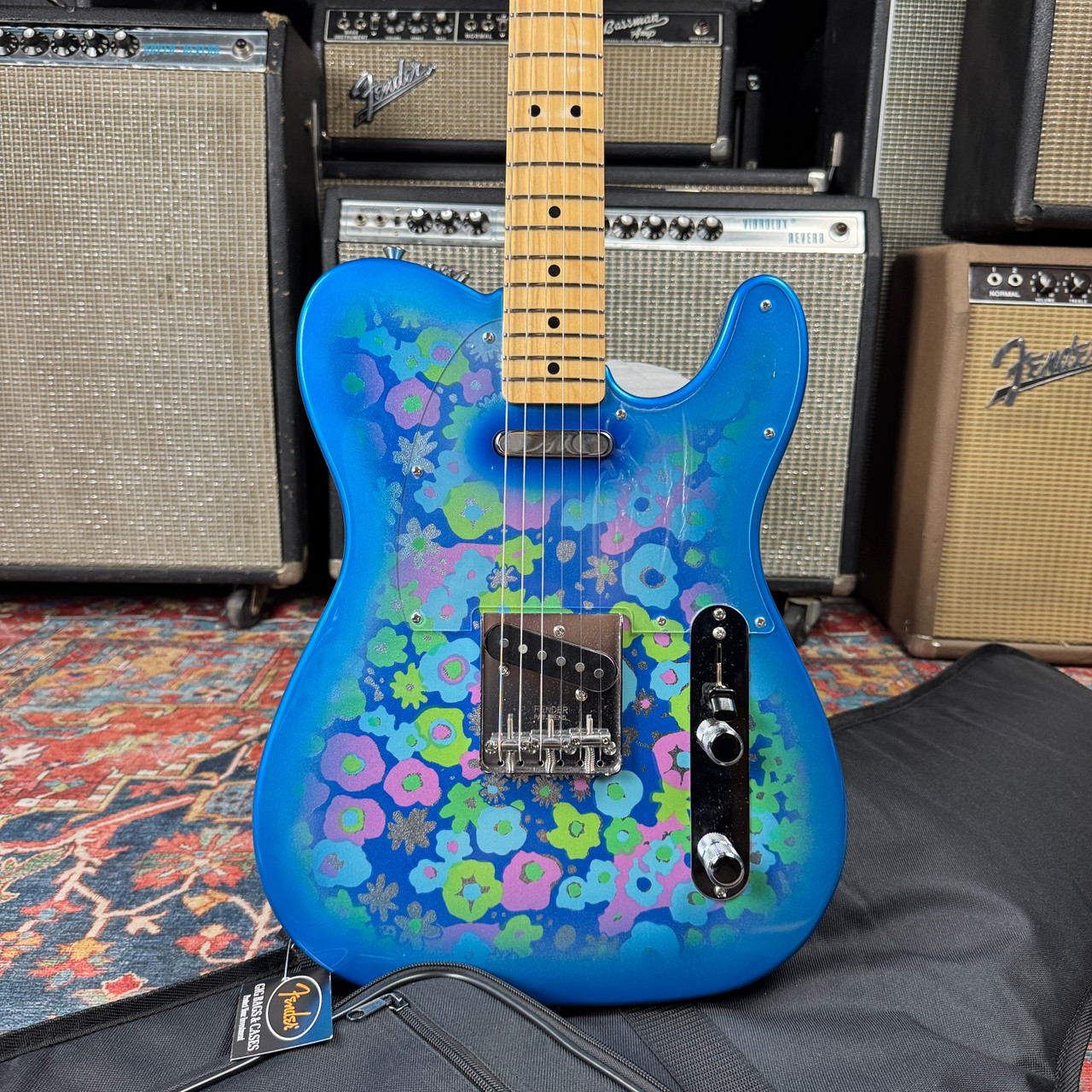 2025 Fender LTD Telecaster Blue Flower JP-24 - Excellent