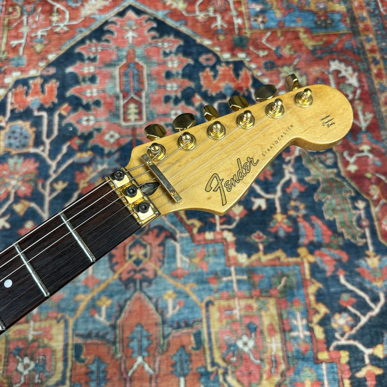 1989 Fender Pro Feel Stratocaster Model STR-75 w/Floyd Rose MIJ