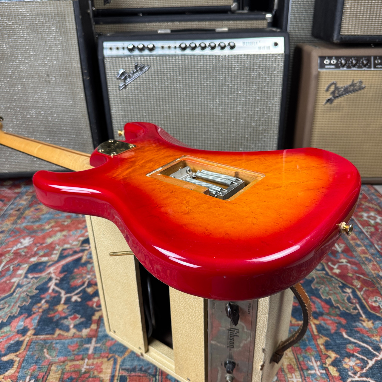 1989 Fender Pro Feel Stratocaster Model STR-75 w/Floyd Rose MIJ