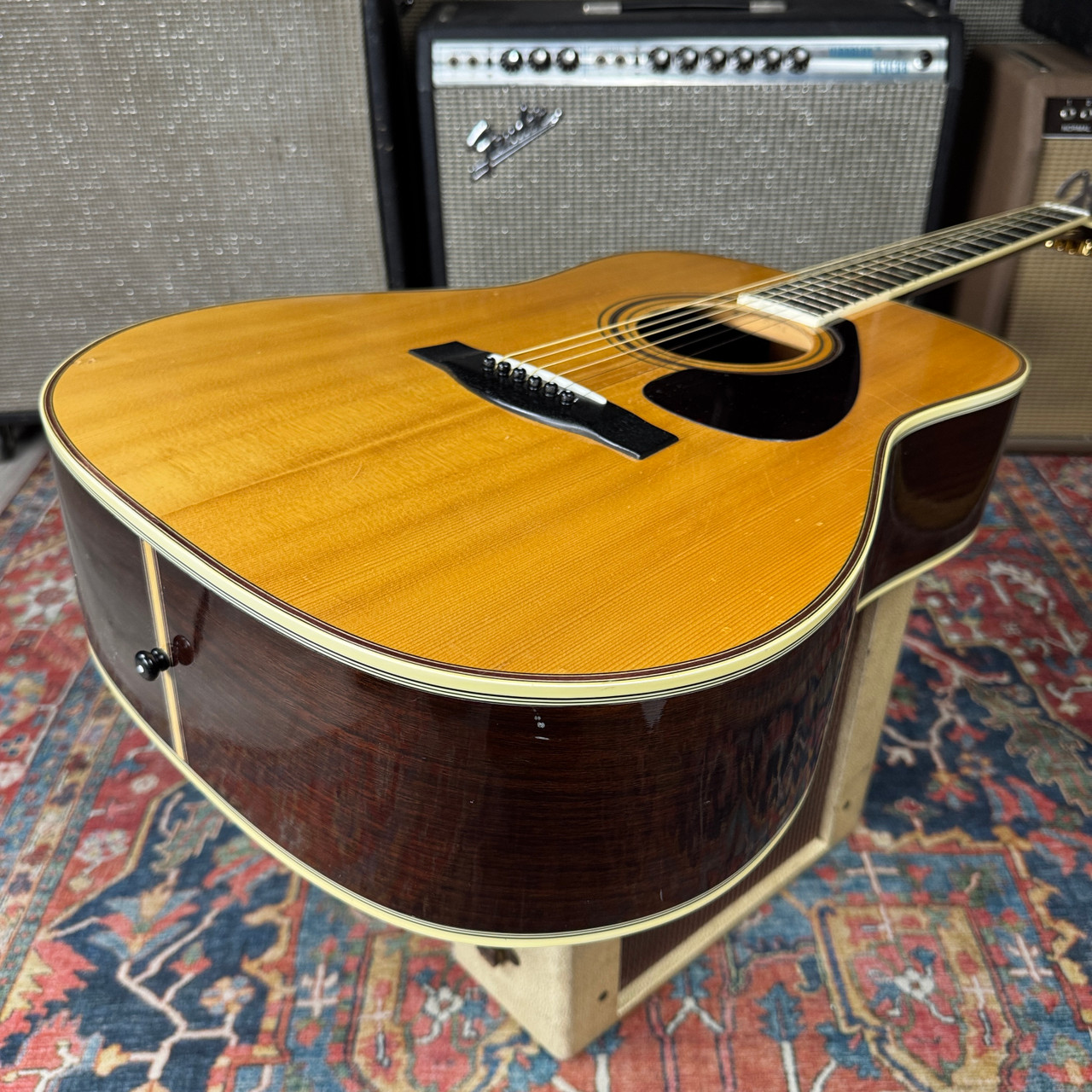 洋楽 Gigi-in-Musica 1986-2011 25 Jahre 1980 Yamaha L6 Concert Acoustic Solid Top