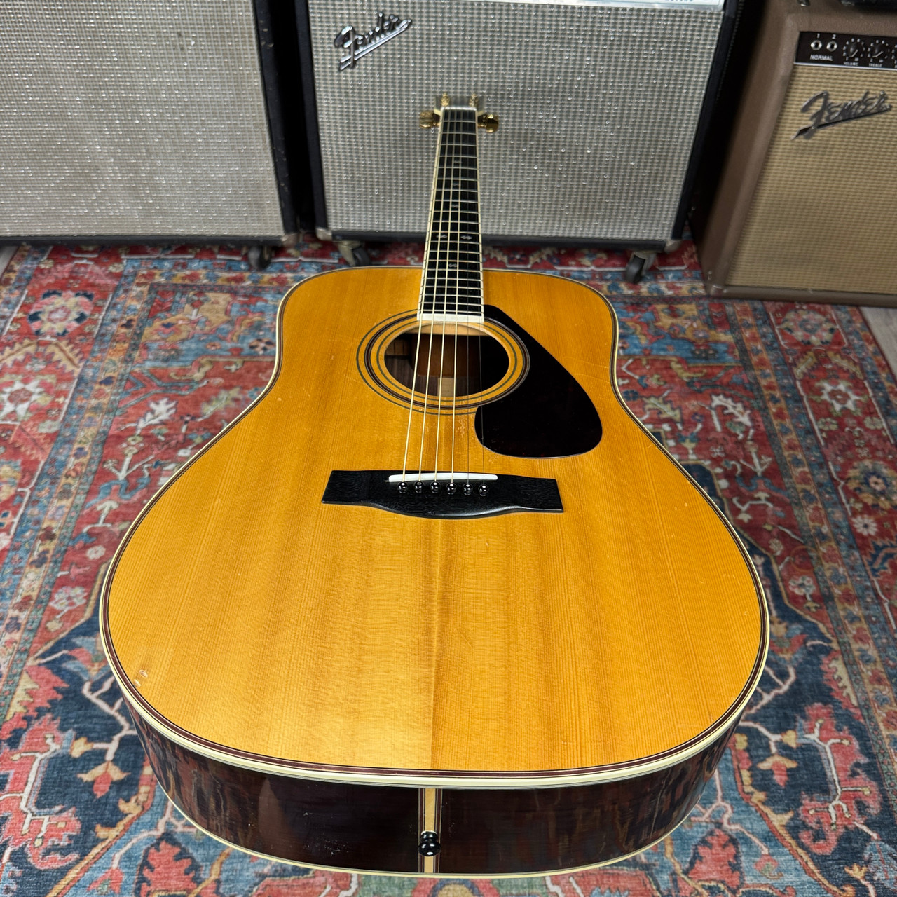 1980 Yamaha L6 Concert Acoustic Solid Top