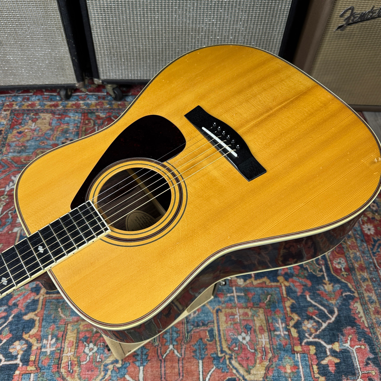 1980 Yamaha L6 Concert Acoustic Solid Top