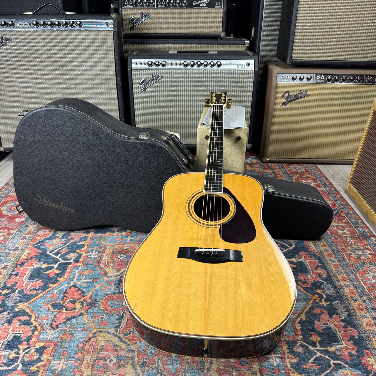 1980 Yamaha L6 Concert Acoustic Solid Top