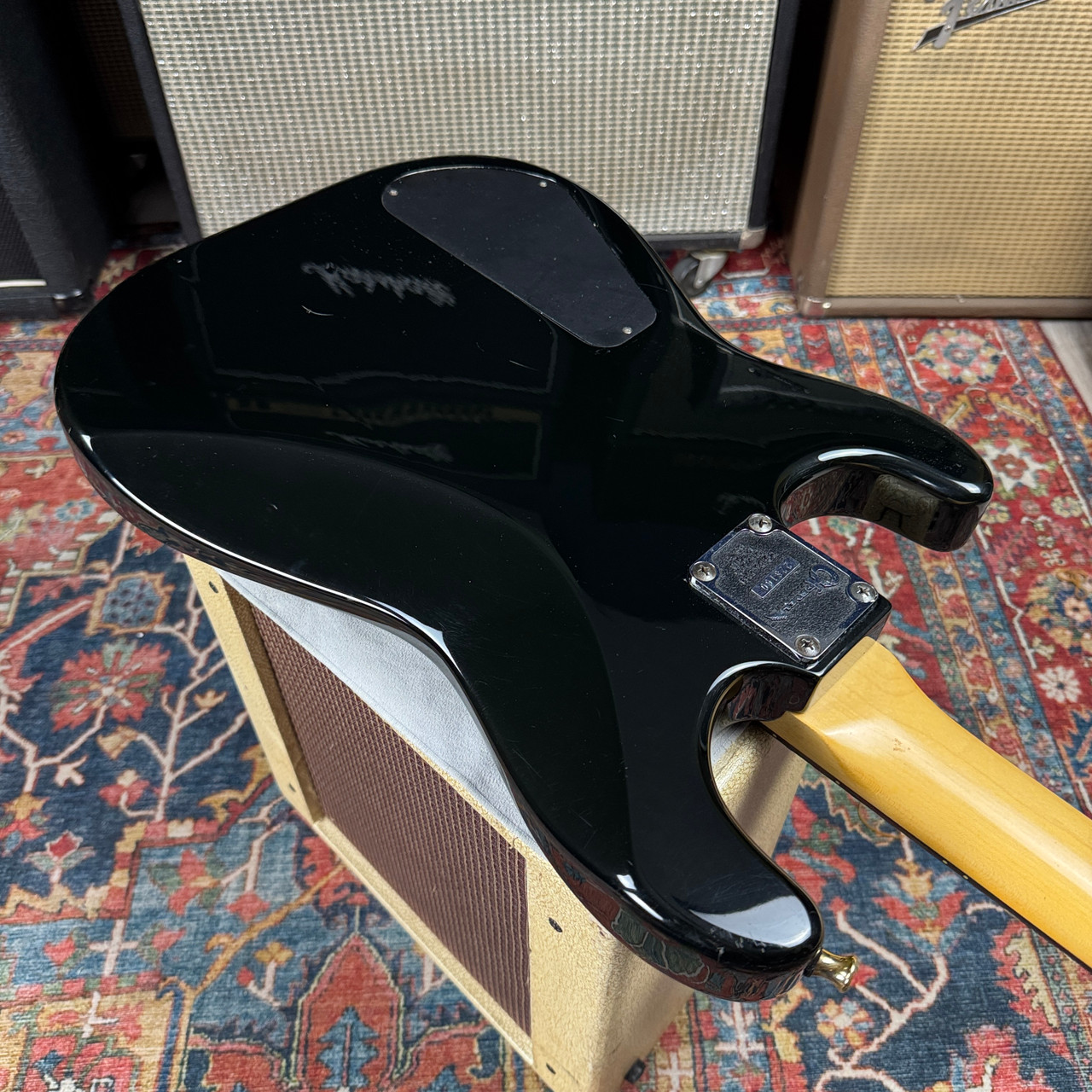 1986 Charvel Model 4 Super Strat by Jackson/Charvel - Black