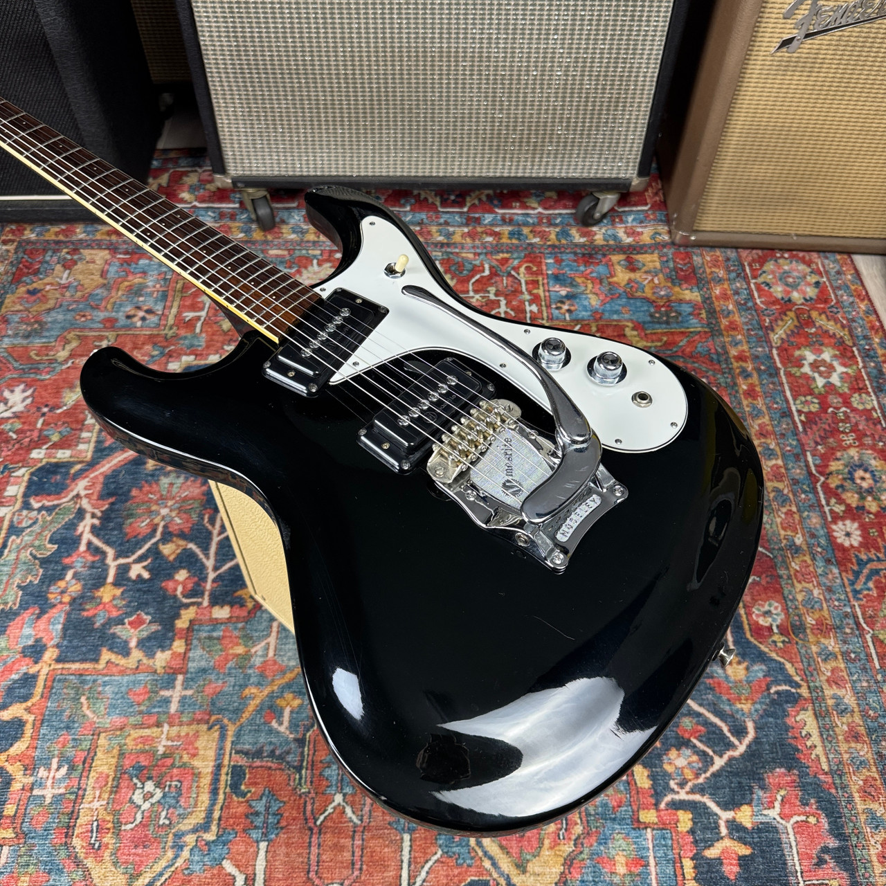 714 mosrite moseley モズライト Mosrite The Ventures Model VMG-700 Kurukomo Moseley Vibrato - 1980's