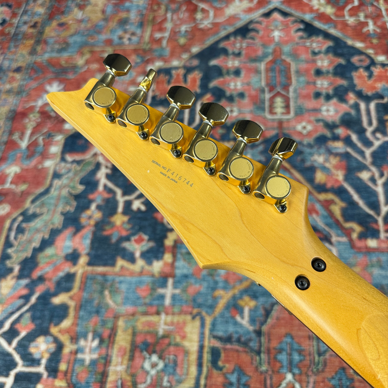 Ibanez RG370 改造箇所有り Ibanez RG370 Resincast Body Flame Maple Gravure MIJ Fujigen Green