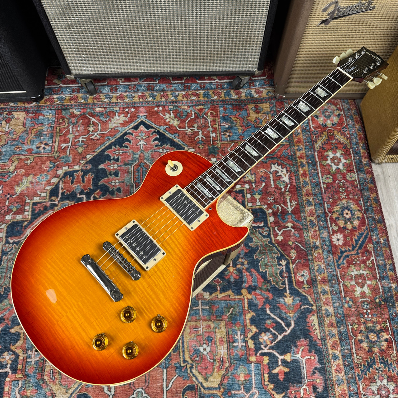Orville by Gibson Les Paul Standard Model LPS-FM USA Pickups Long
