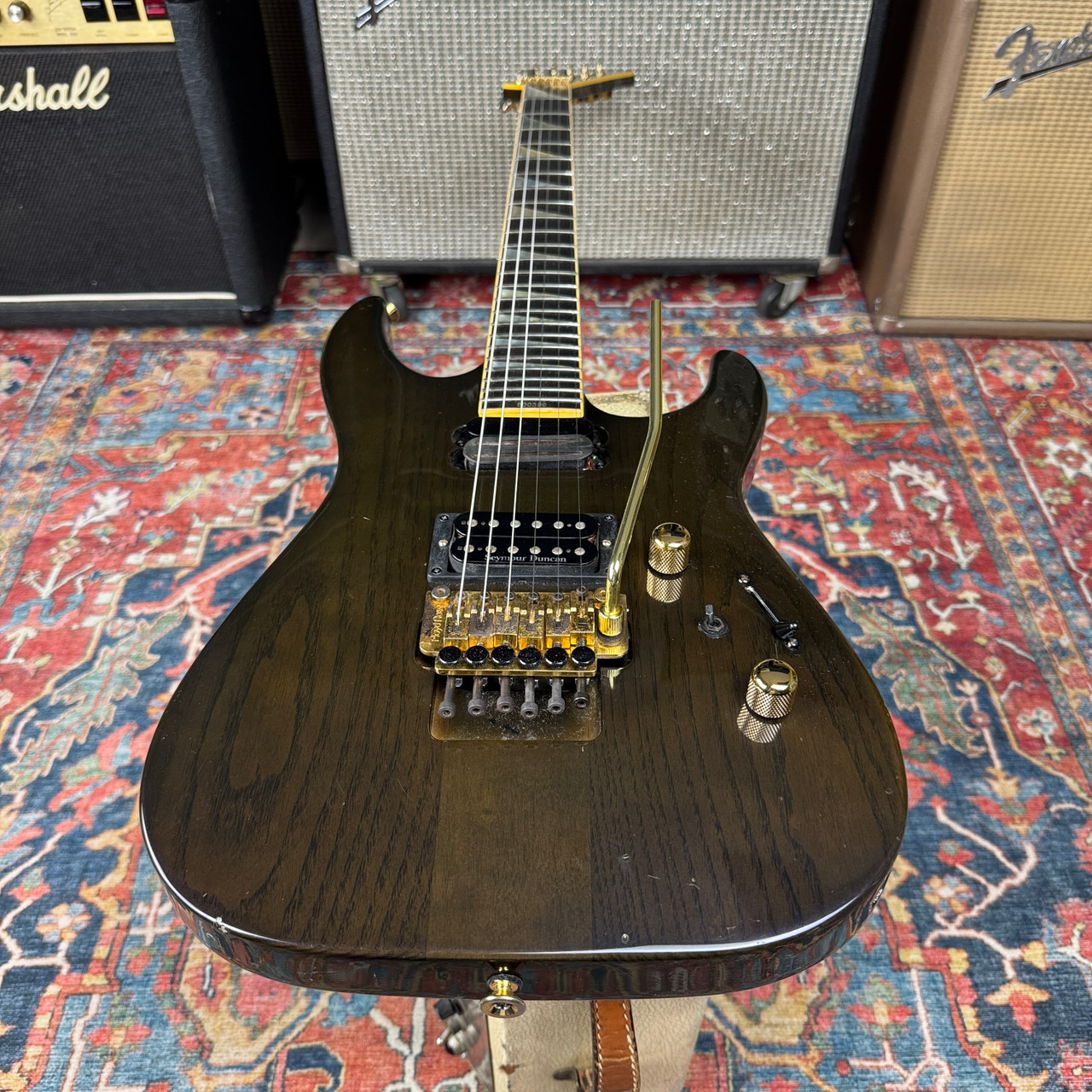 Grover Jackson Soloist SL.I-190 Transparent Metallic Blue Floyd - 1996