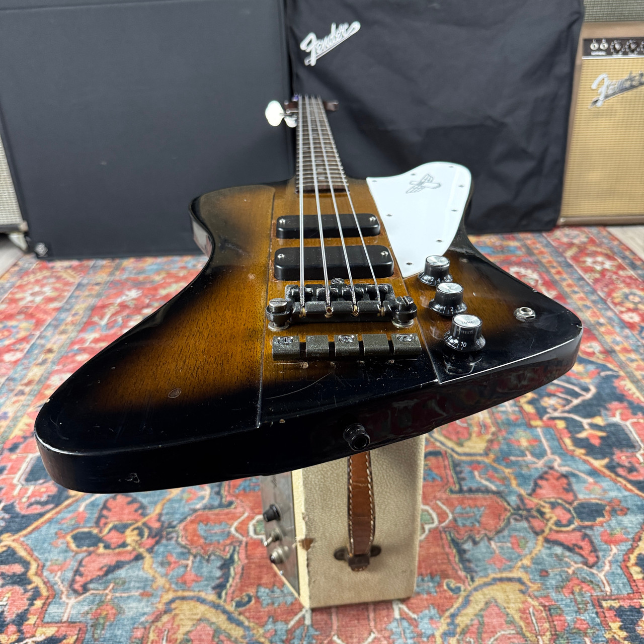 Greco TB75 Thunderbird Bass Fujigen Flatwounds 1988 - MOD