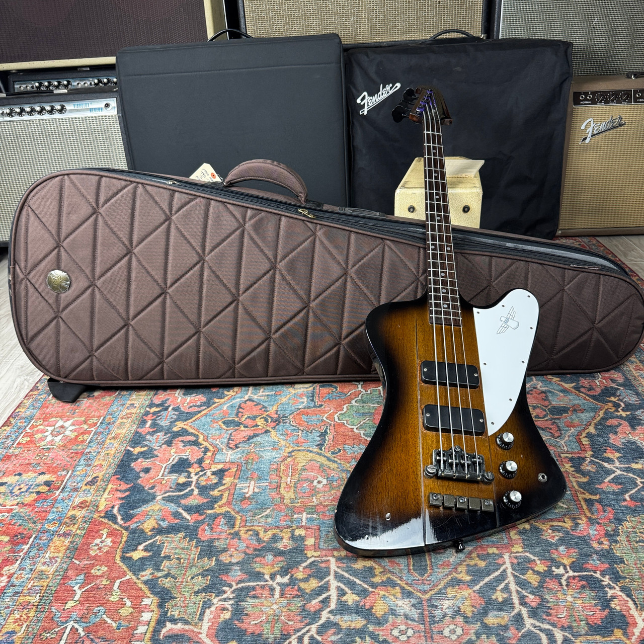 Greco TB75 Thunderbird Bass Fujigen Flatwounds 1988 - MOD