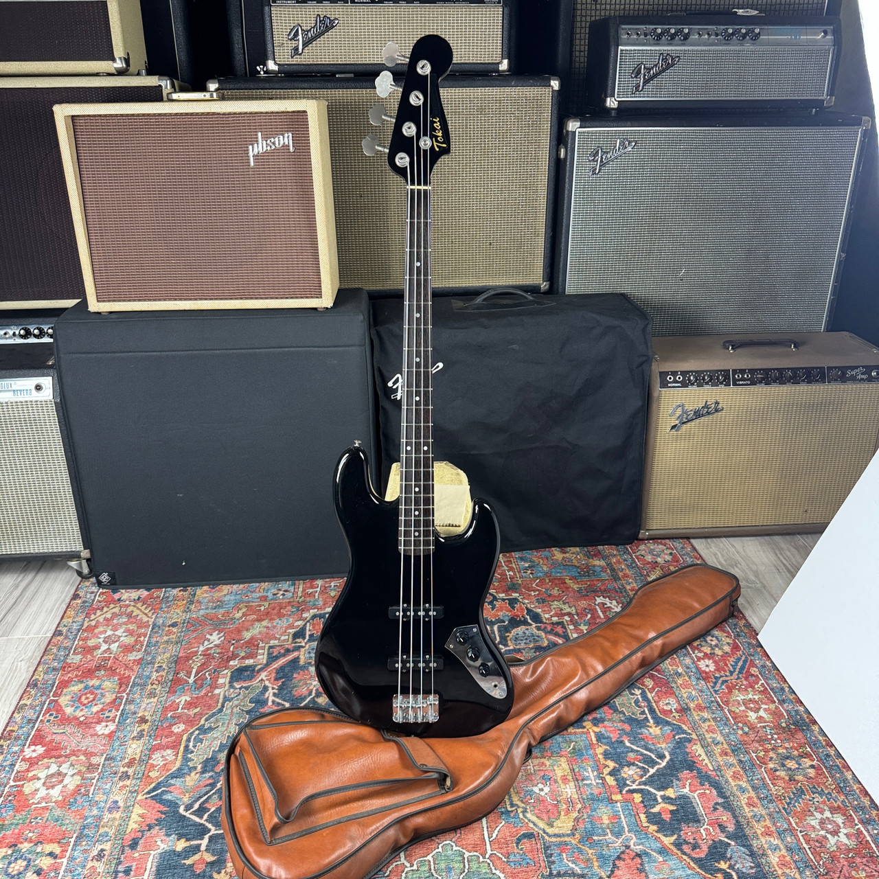 Tokai Jazz Sounds MIJ JB-45 Jazz Bass Black - 1982