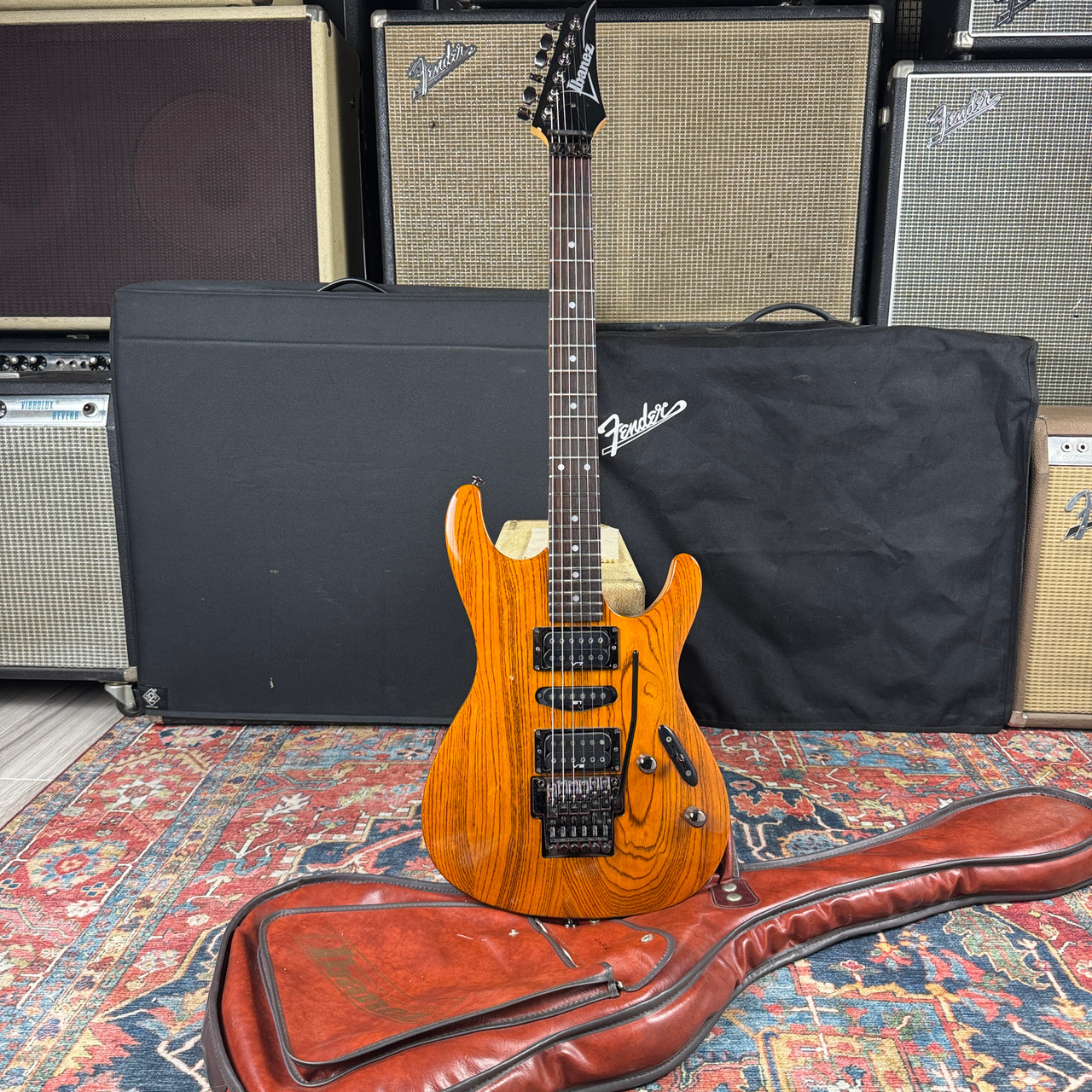 ギター Ibanez SI850 Ibanez SI850 HSH Spot Model Stained Ash - 1993
