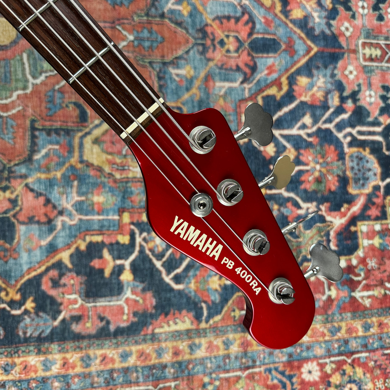 Yamaha PB400RA Pulsar Precision Bass Candy Apple Red - 1989