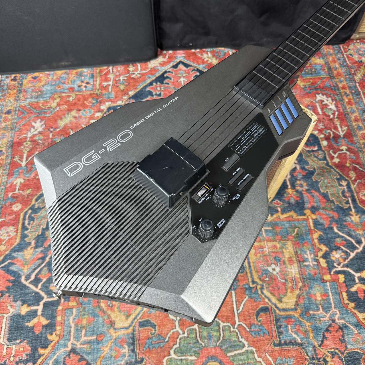 Casio DG-20 Digital MIDI Guitar Synthesizer Fully Operational - 1980s