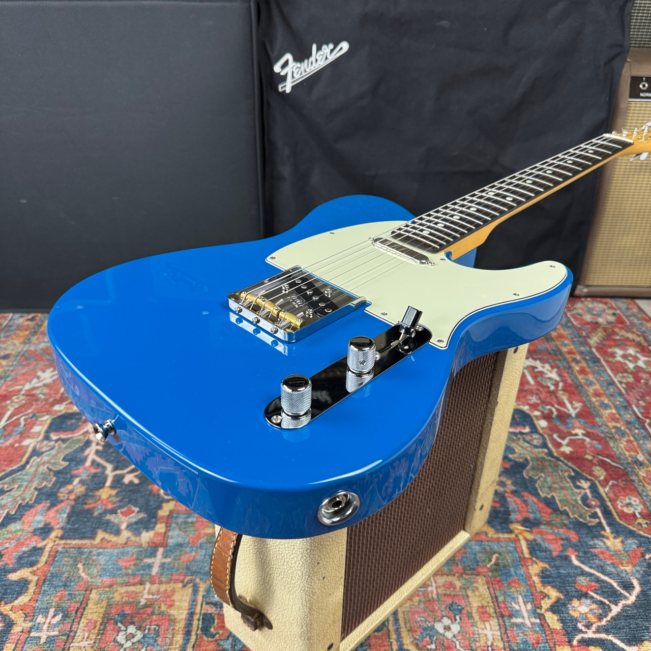 Fender Hybrid II Telecaster MIJ Forest Blue w/OGB - 2022
