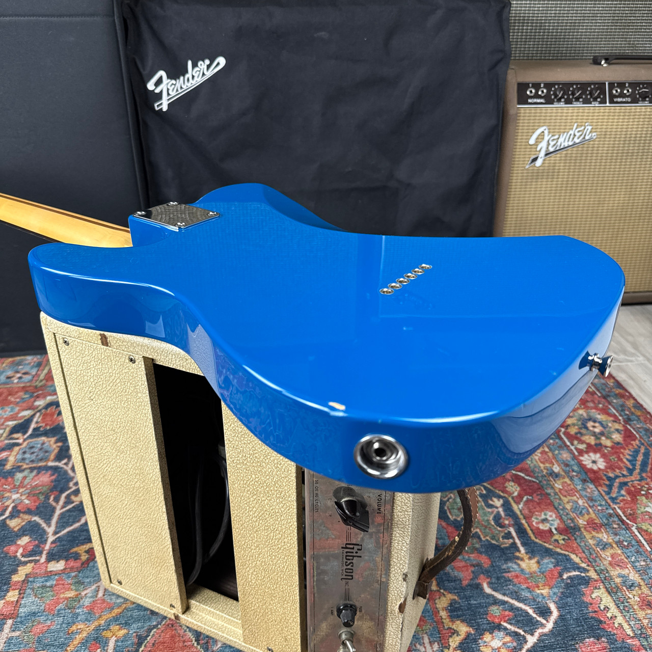Fender Hybrid II Telecaster MIJ Forest Blue w/OGB - 2022