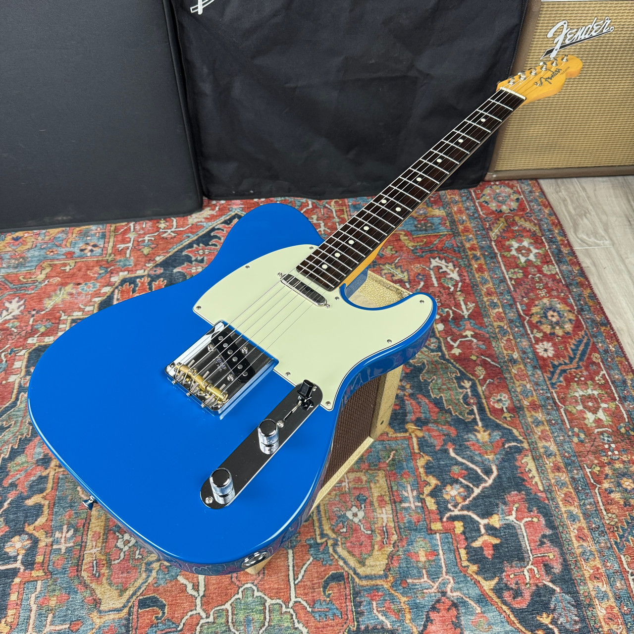 Fender Hybrid II Telecaster MIJ Forest Blue w/OGB - 2022