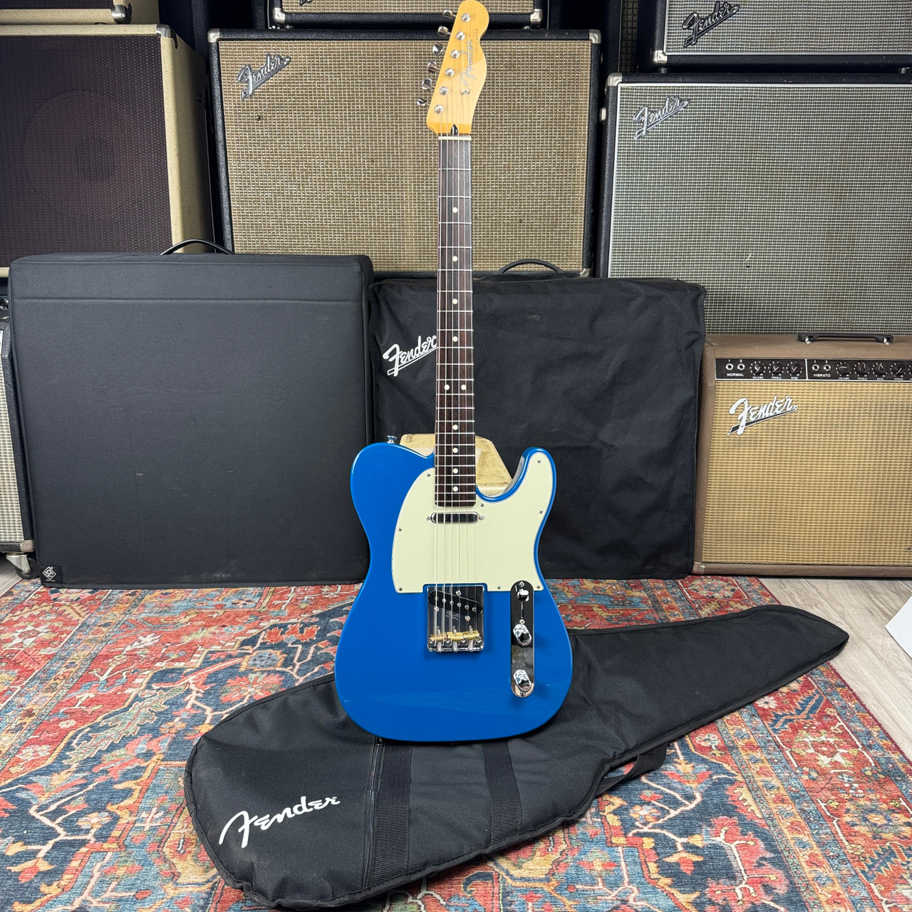 Fender Hybrid II Telecaster MIJ Forest Blue w/OGB - 2022