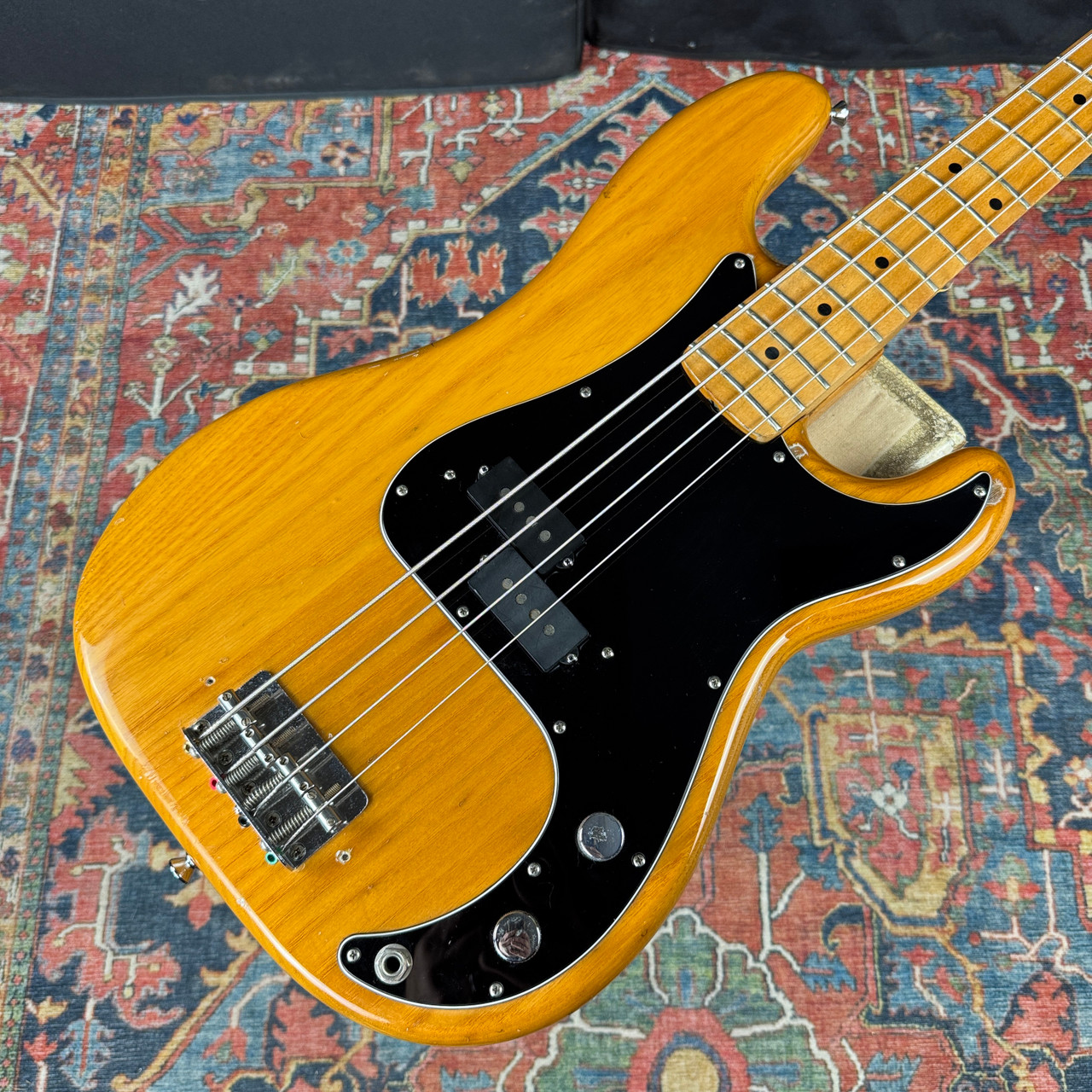 1978 Fender Precision Bass Natural Ash w/Hard Case