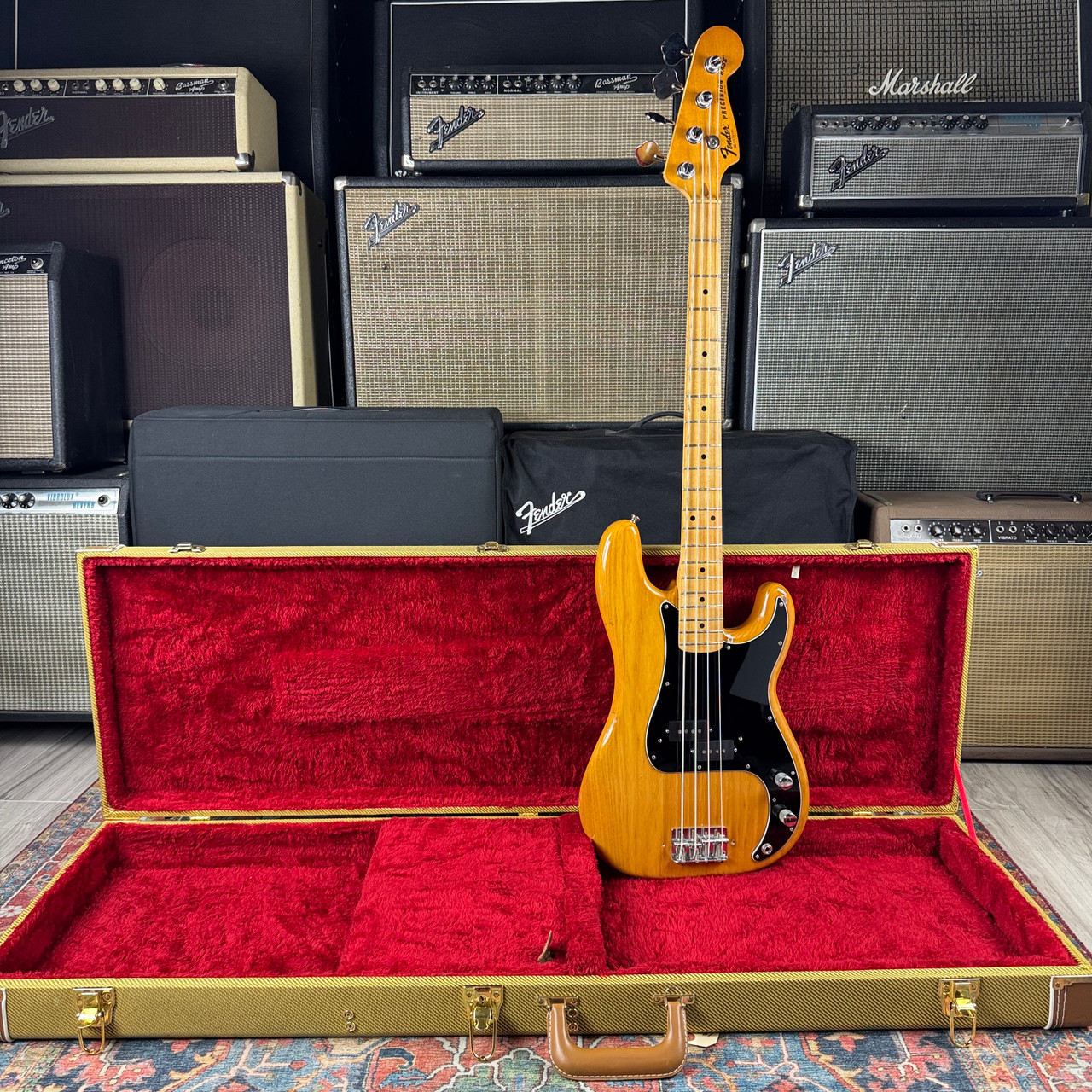 Fender Precision Bass 1978 ケース 1978 Fender Precision Bass Natural Ash w/Hard Case