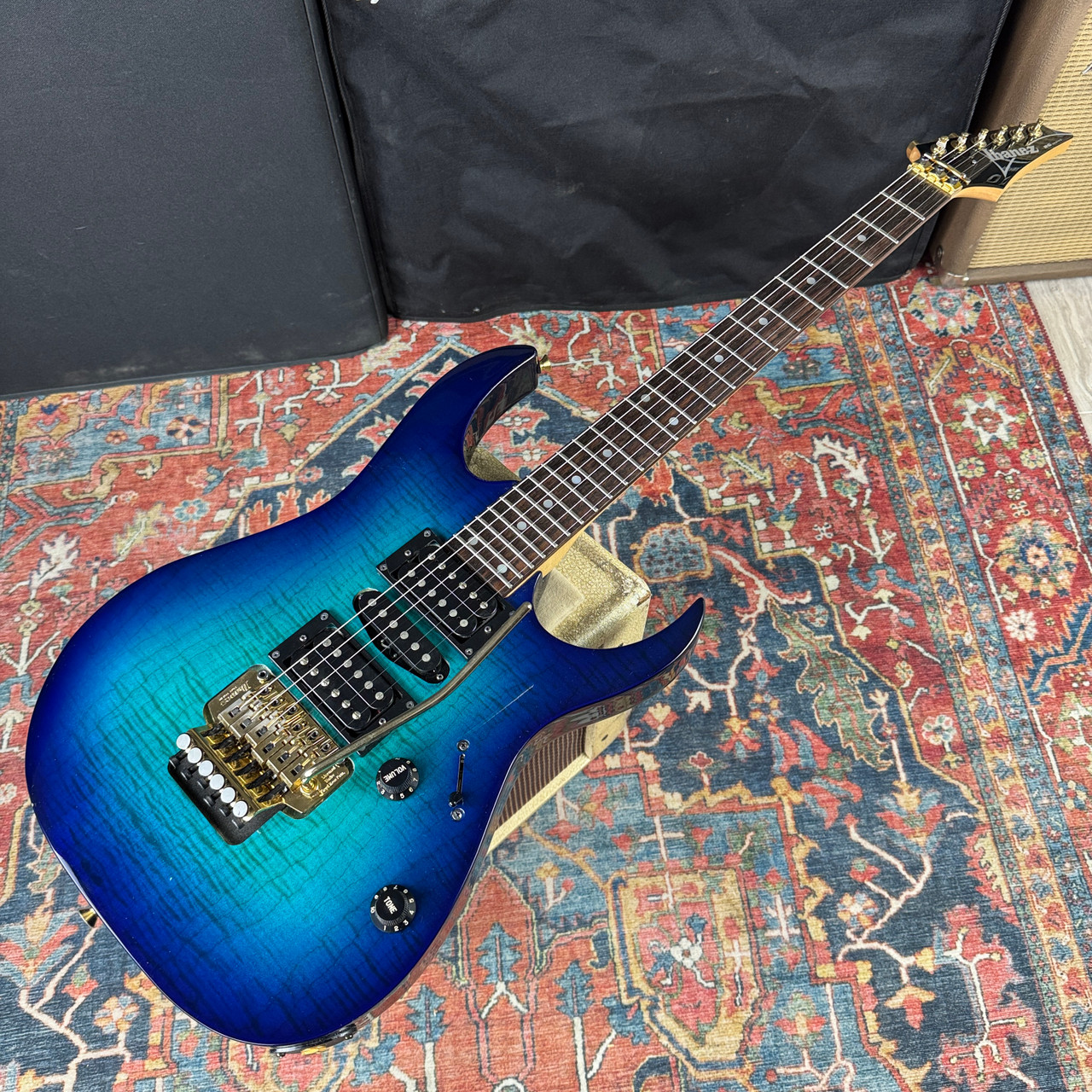 Video* Ibanez RG370MS Super Strat HSH Gravure by Fujigen - 1994