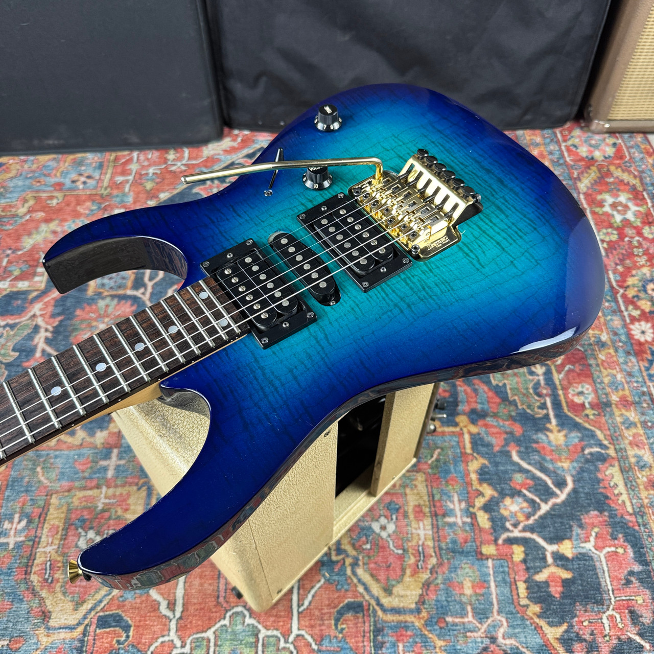 Video* Ibanez RG370MS Super Strat HSH Gravure by Fujigen - 1994