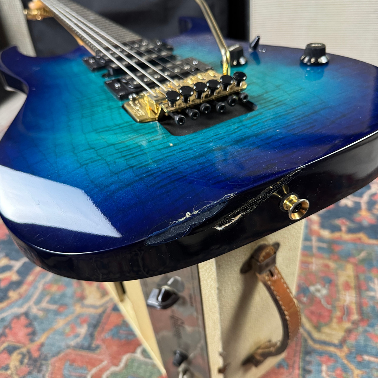 Video* Ibanez RG370MS Super Strat HSH Gravure by Fujigen - 1994