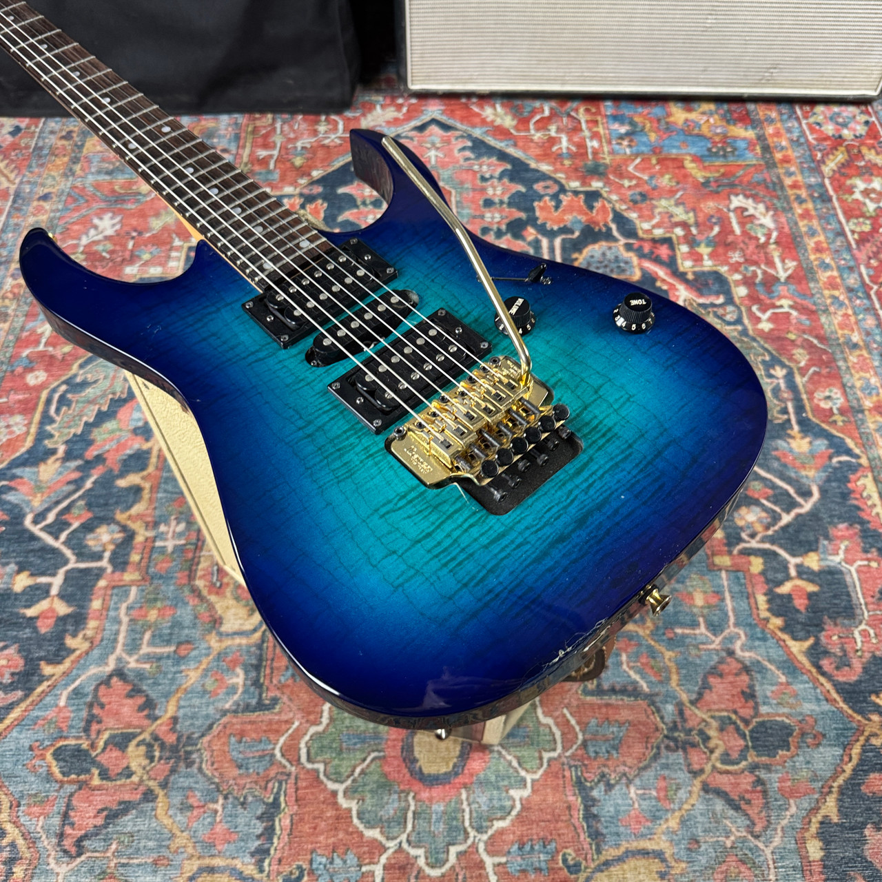 Video* Ibanez RG370MS Super Strat HSH Gravure by Fujigen - 1994