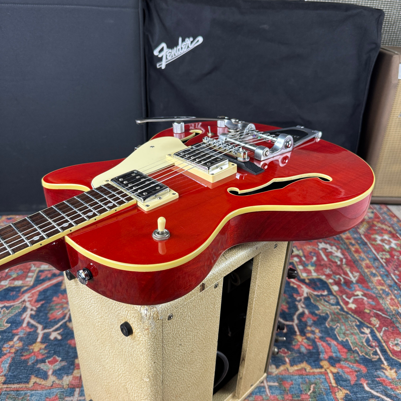 Aria Pro II Semi Hollow Electric w/Bigsby Model FA75 - 2006