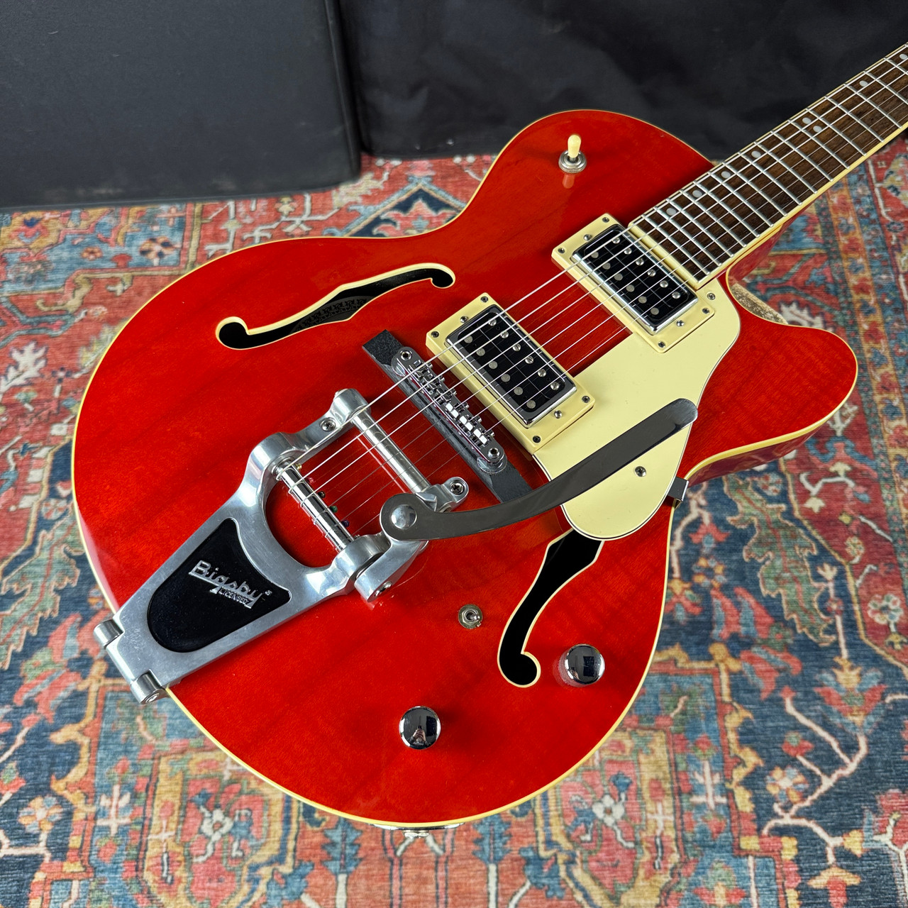 Aria Pro II Semi Hollow Electric w/Bigsby Model FA75 - 2006