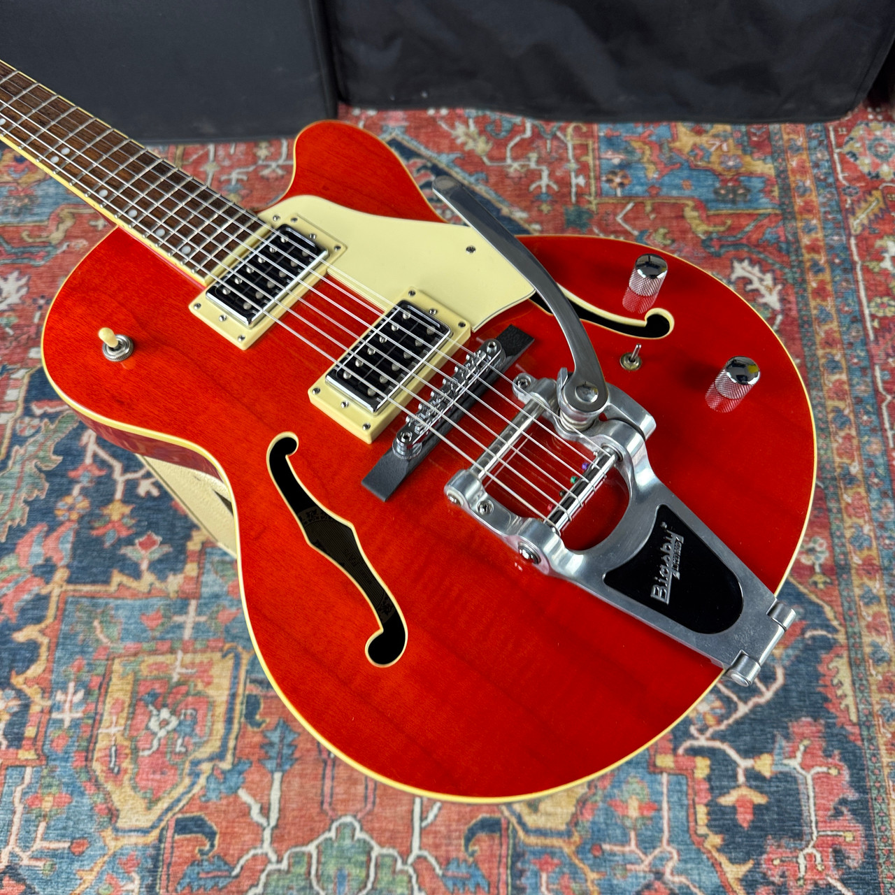Aria Pro II Semi Hollow Electric w/Bigsby Model FA75 - 2006