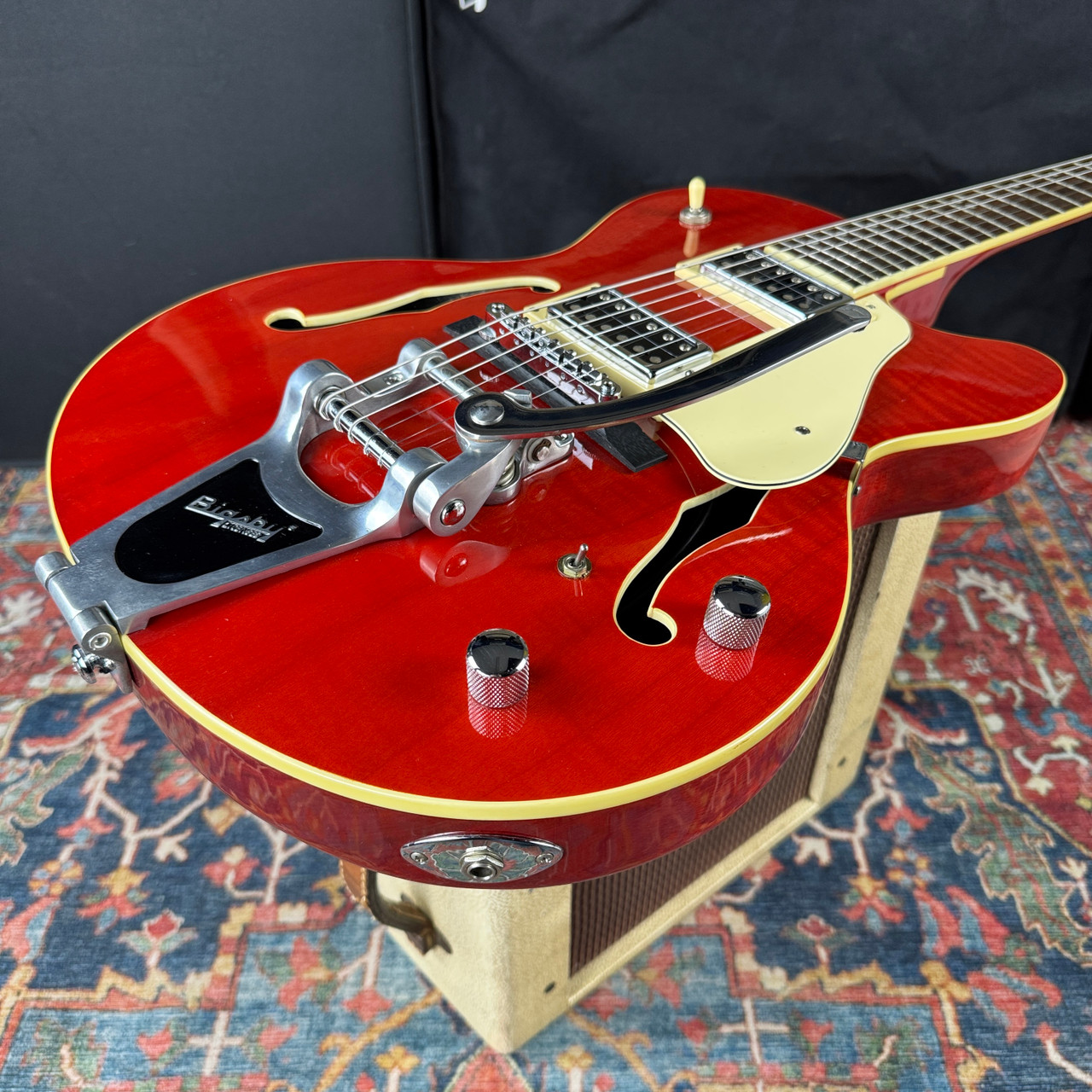 Aria Pro II Semi Hollow Electric w/Bigsby Model FA75 - 2006