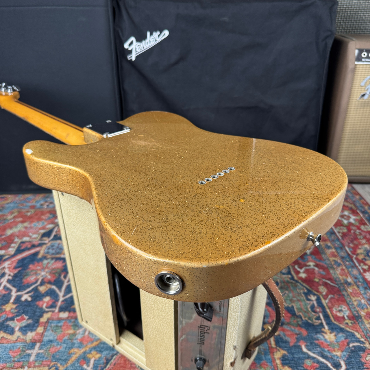 Gold Sparkle Telecaster/Partscaster Fender, Tokai - 1994