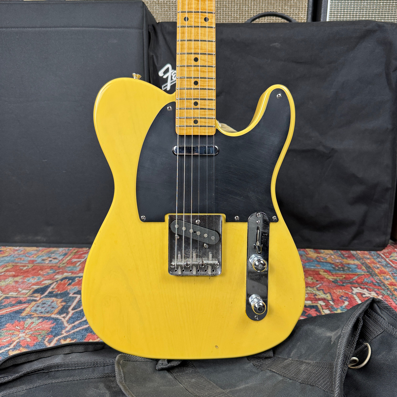 Fender Telecaster 1952 Reissue Model TL52-70 Ash Body Foto Flame