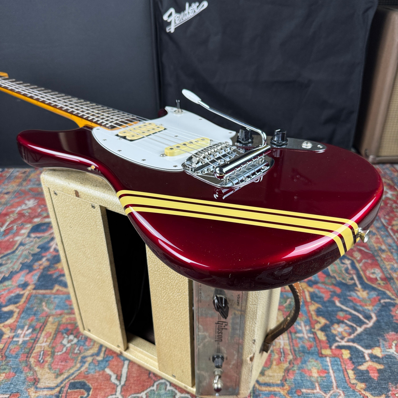 美品 メンテ済 Fender Japan MUSTANG MG69-98/MH 美品 メンテ済 Fender Japan MUSTANG MG69-98/MH 美品 メンテ済 Fender
