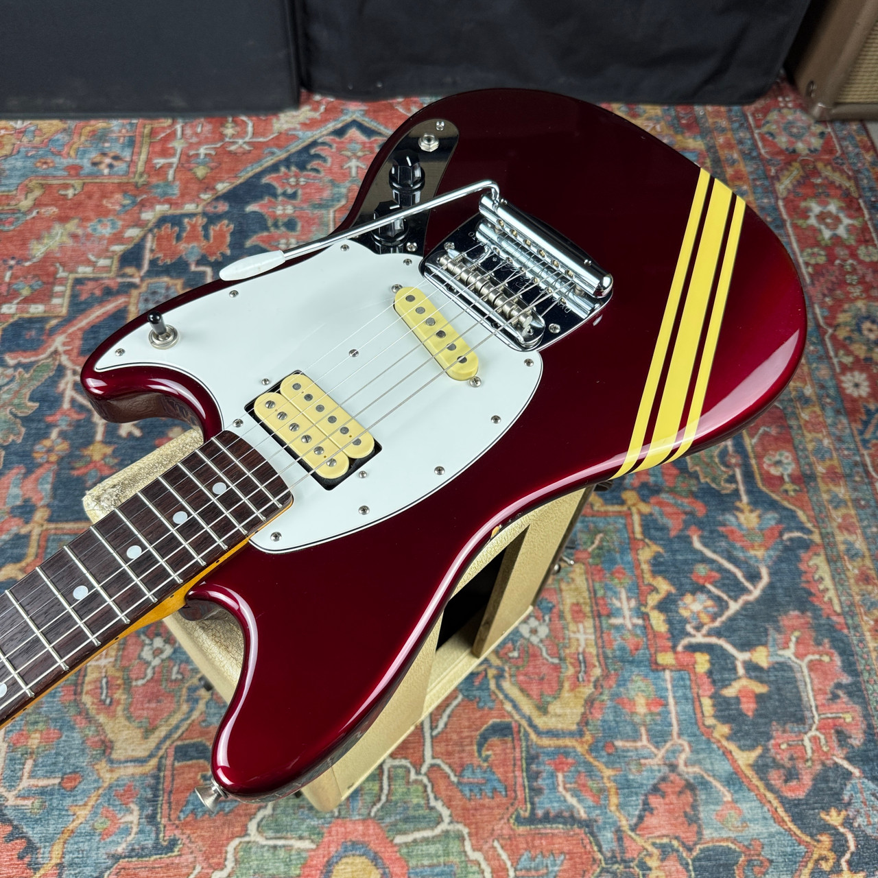 Fender Competition Mustang Reissue Model MG69 Alder DiMarzio MOD Fender Competition Mustang Reissue Model MG69 Alder DiMarzio MOD