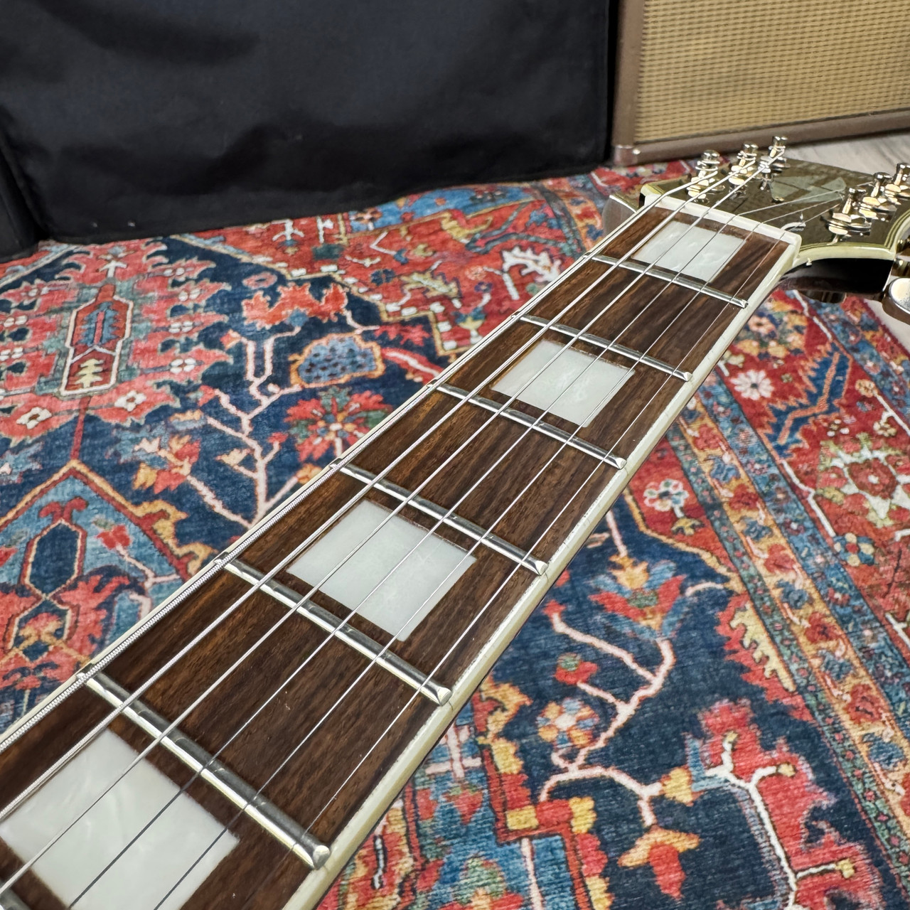 Video* Fernandes/Burny RLC-55 Les Paul Custom Black - 1998